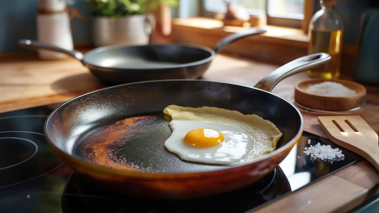 Stara żeliwna patelnia jak nowa: ten prosty trik przebija Teflon