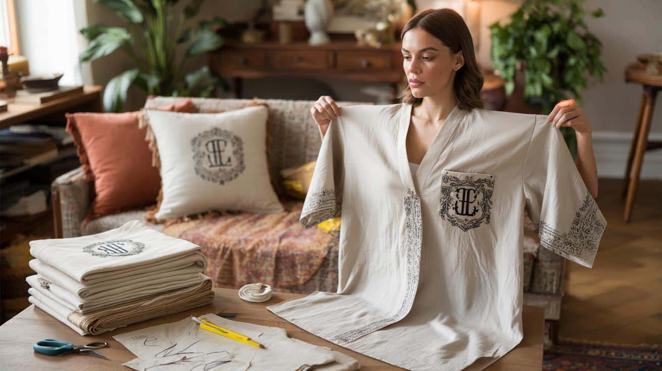 Stare haftowane prześcieradła wracają do łask: prosty trik na modę i dom z charakterem