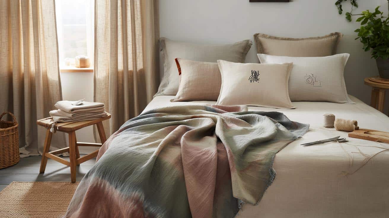 Stare lniane prześcieradła jak z butiku: sprytny sposób na domowe „luksusy”