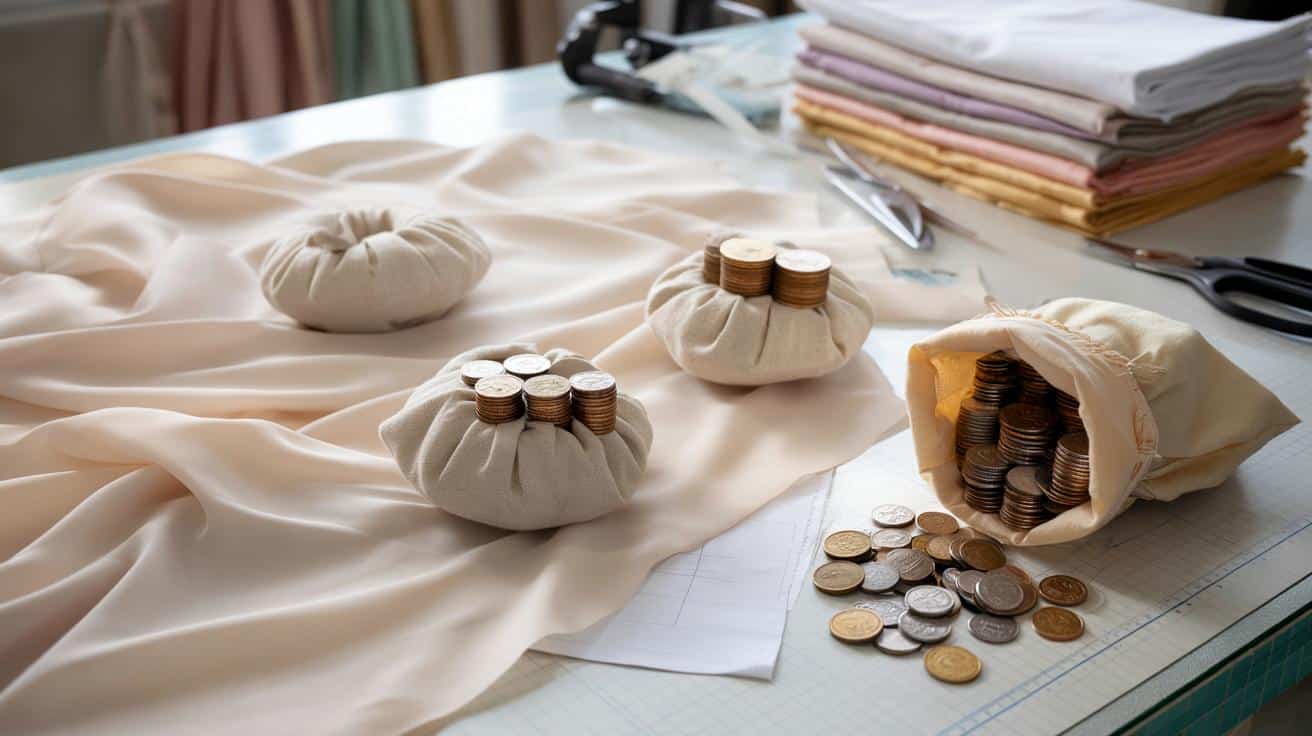 Stare monety zamiast szpilek: genialny trik krawcowych na delikatne tkaniny