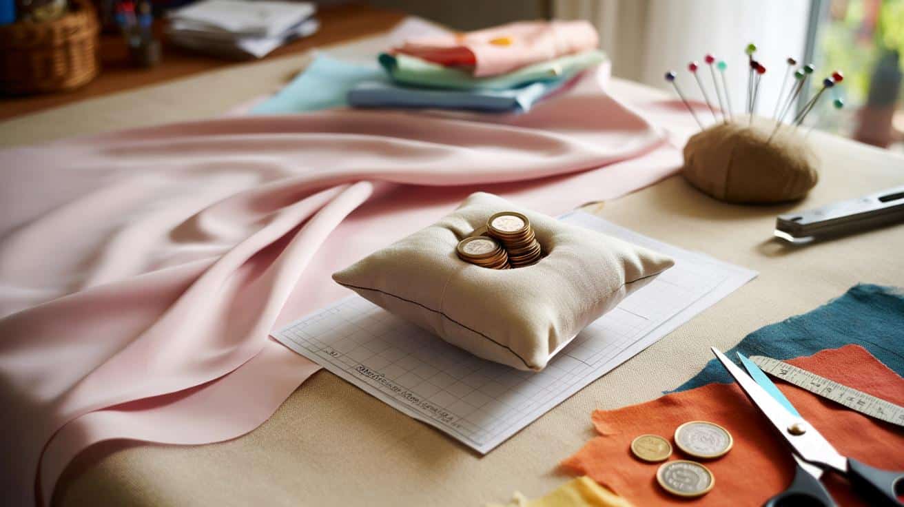 Stare monety zamiast szpilek: sprytny trik krawcowych na delikatne tkaniny