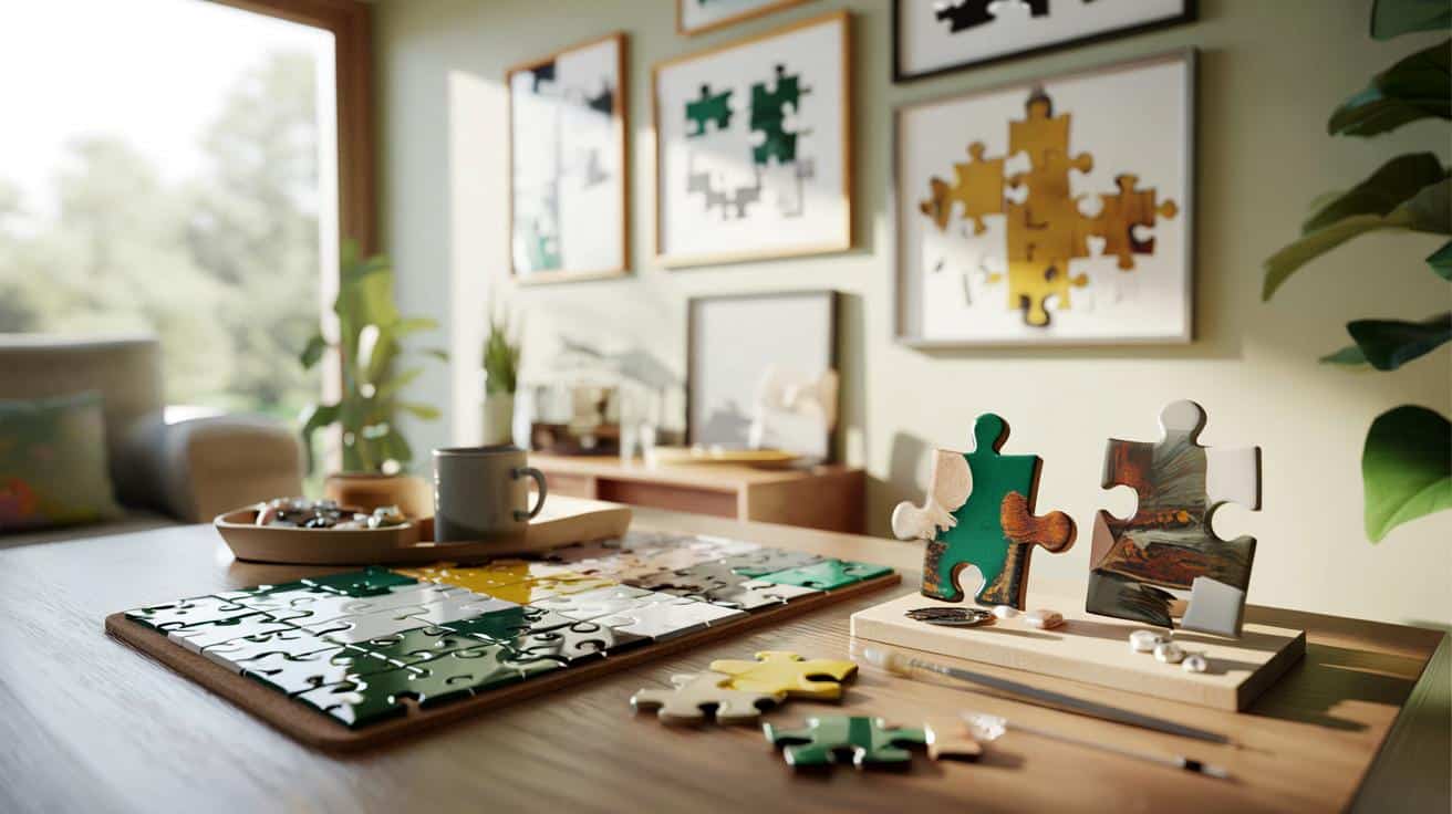 Stare niekompletne puzzle? Zrób z nich modne dekoracje do domu