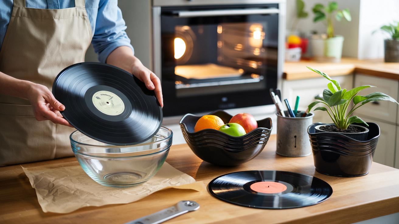 Stare płyty z rysami? Genialny trik, który zmienia je w dekoracje w 5 minut