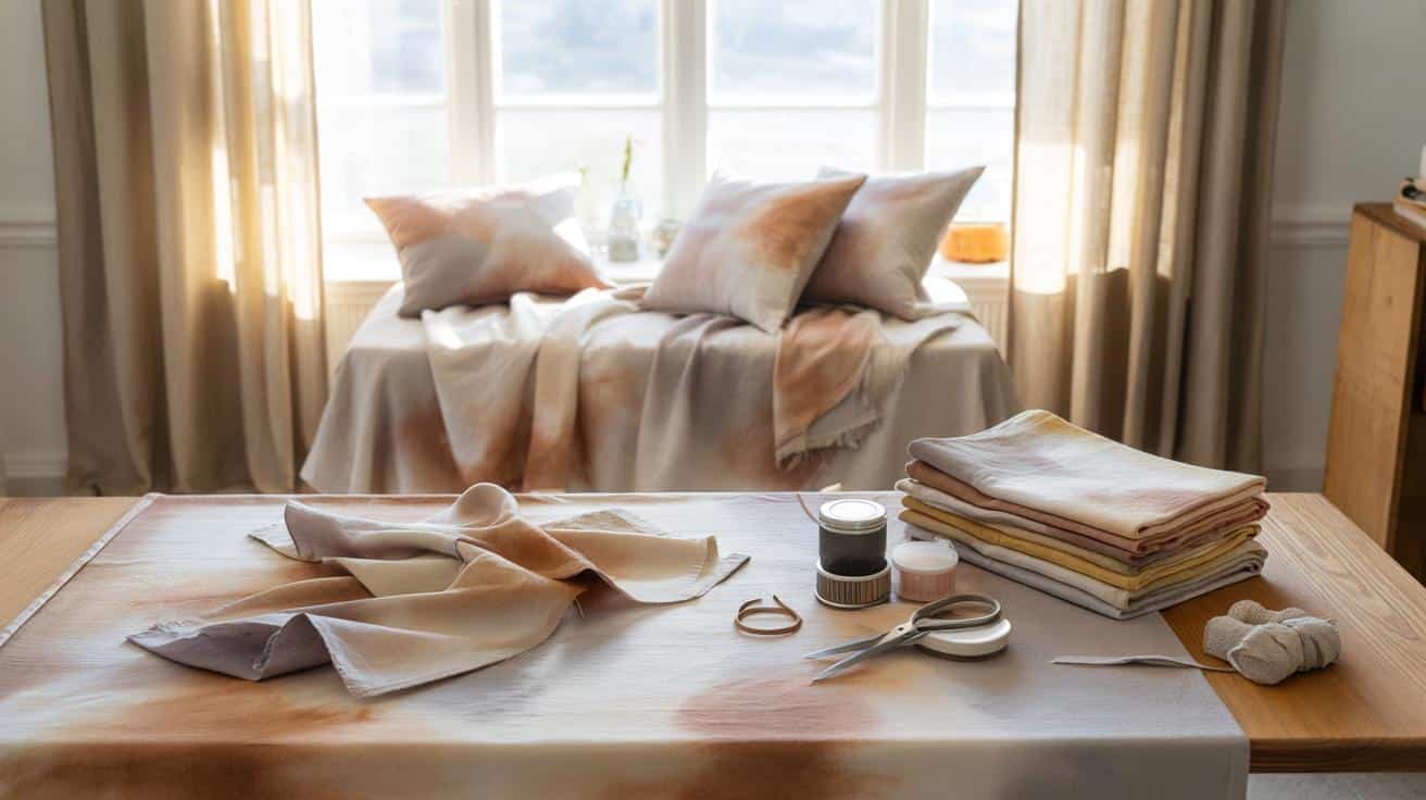 Stare pożółkłe prześcieradła? Zrób z nich modną dekorację do domu