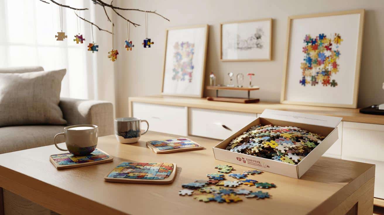 Stare puzzle z brakującymi elementami? Zrób z nich modne dekoracje do domu