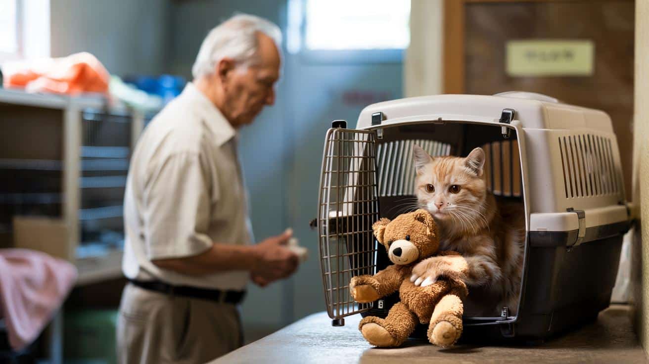 Starszy mężczyzna oddał kota do schroniska. Zostawił przy nim tylko jedną, wzruszającą prośbę