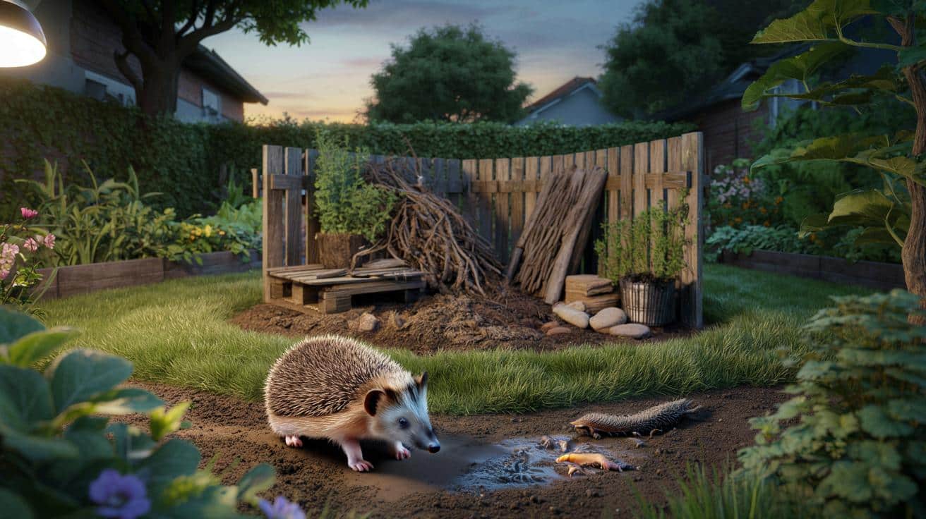 Stary trik dziadków na jeże: prosty kąt w ogrodzie zamiast chemii