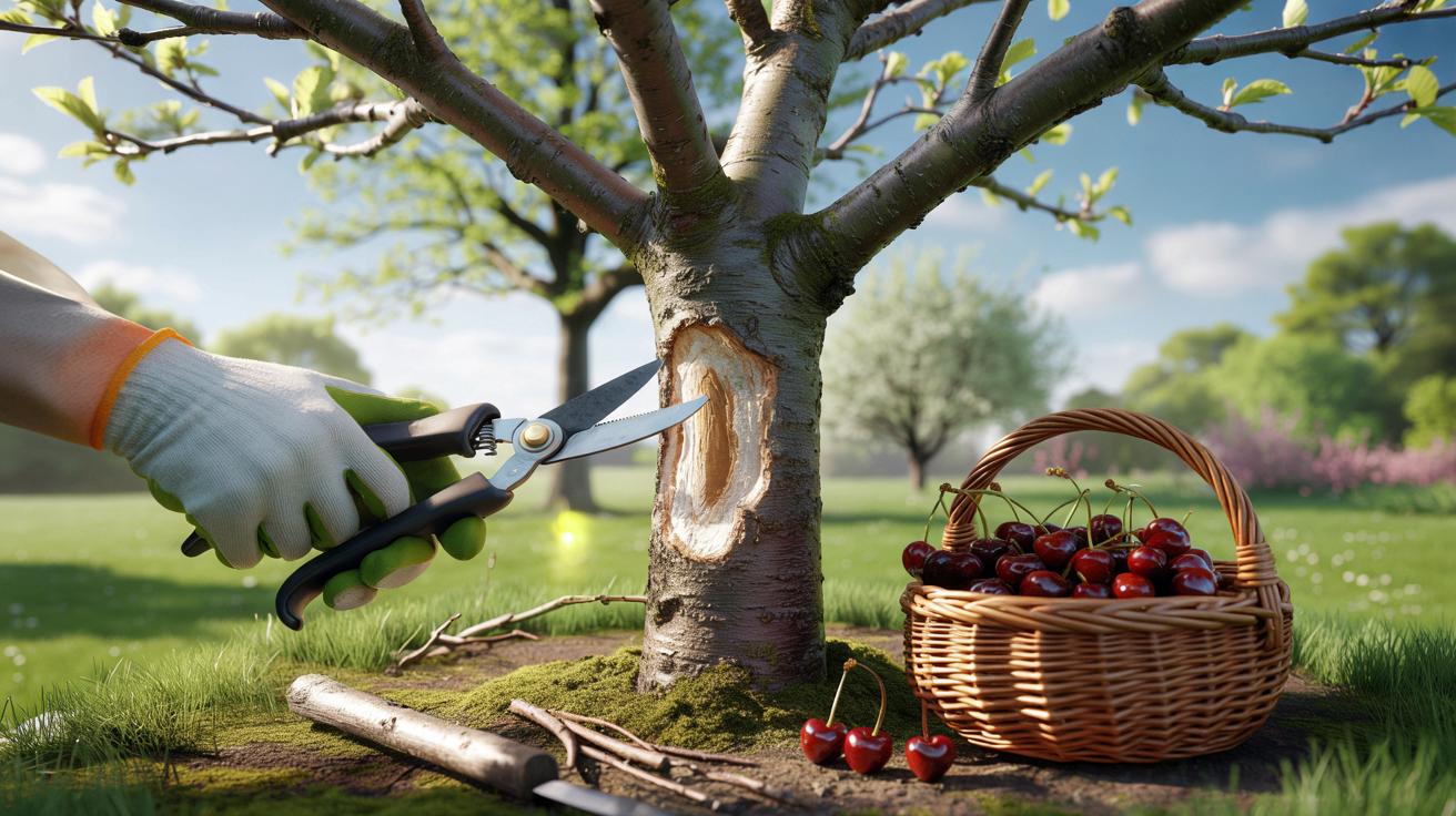 Stary trik ogrodników: jeden zabieg na czereśni da pełne kosze owoców