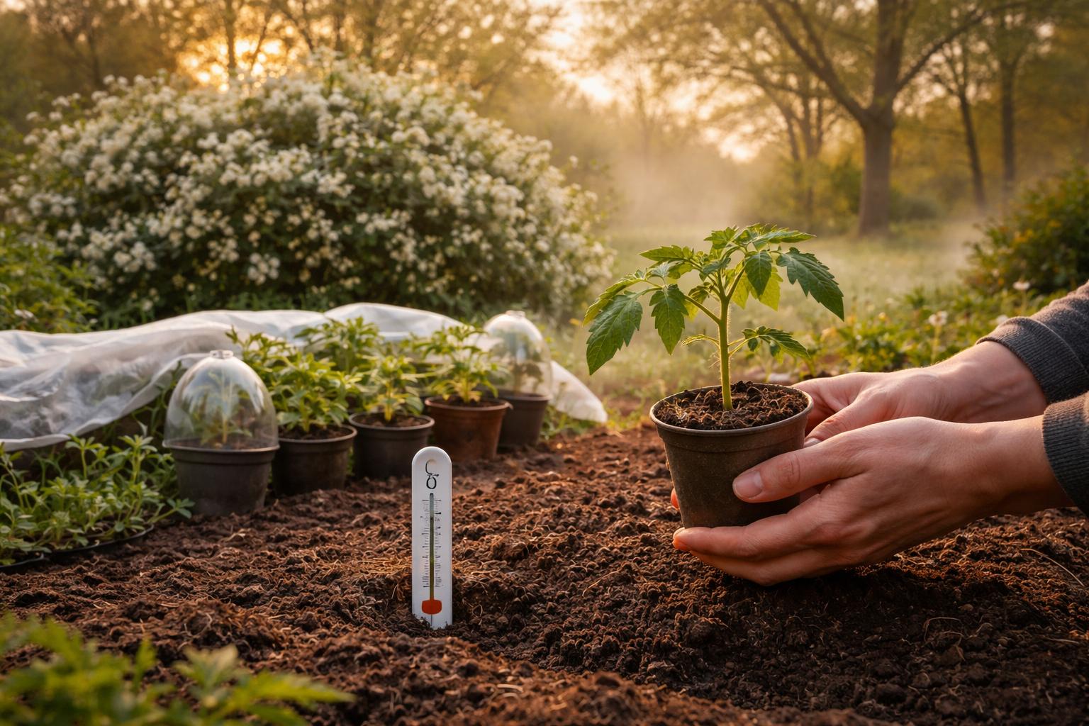 Stary trik ogrodników: kiedy naprawdę wynieść pomidory na dwór