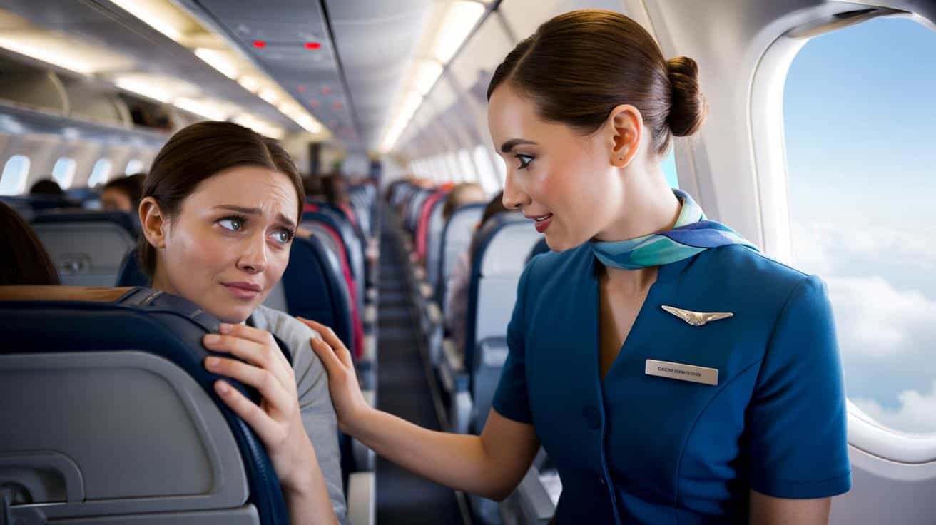 Stewardesa zdradza prosty sposób na panikę w samolocie