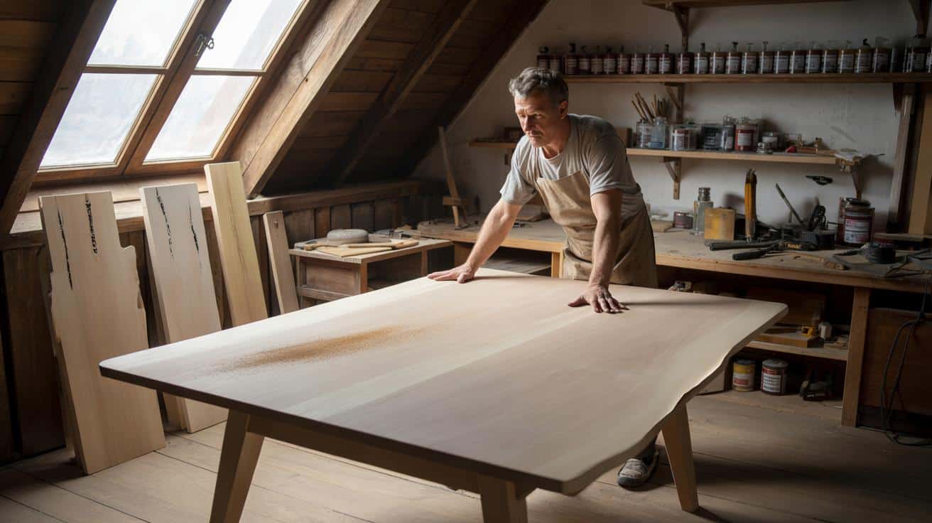 Stolarz artystyczny: lakier który nie żółknie przez 20 lat