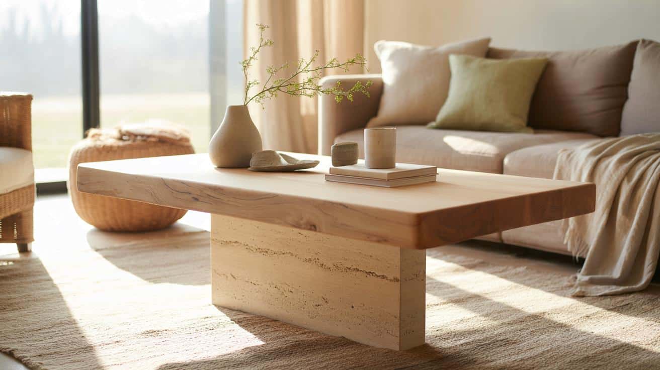 Stolik kawowy, który zmienia salon: wiosenny hit dekoratorów