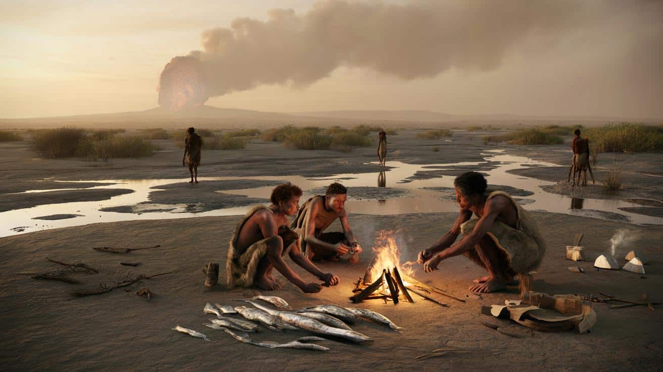 Superwulkan prawie zgasił ludzkość. Przetrwało garstka nad jedną rzeką