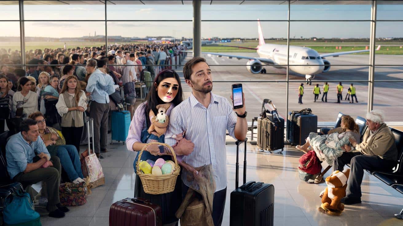 Świąteczny chaos na lotniskach? Wielkanoc 2026 może spalić na panewce