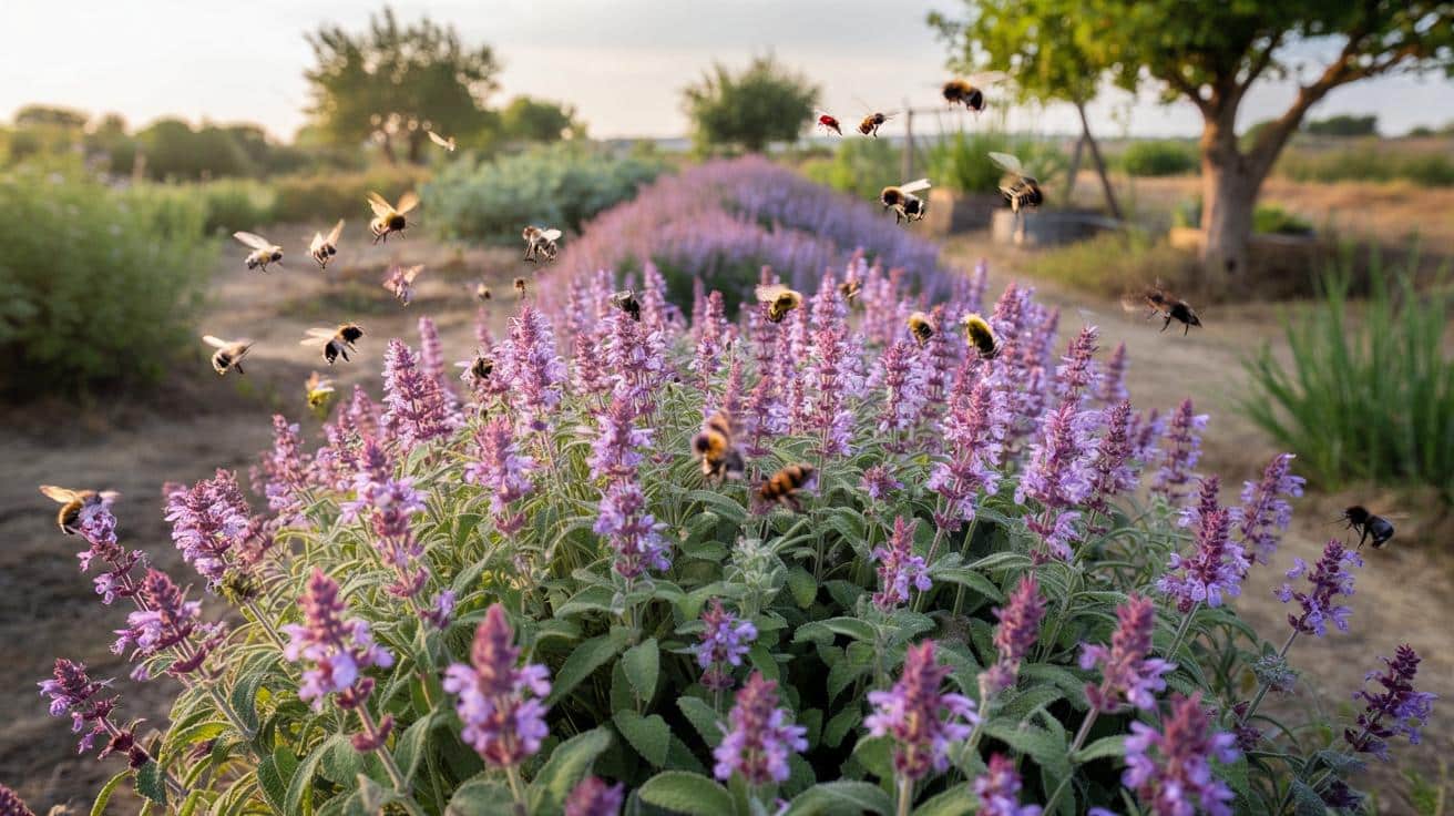 Szałwia zamiast lawendy: mało znana bylina, którą pszczoły kochają najbardziej