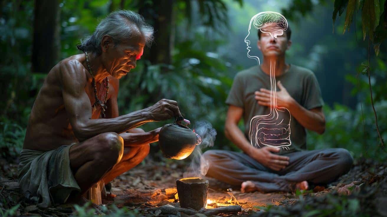 Szamański napój z Amazonii: jak ayahuasca omija jelita i dociera do świadomości
