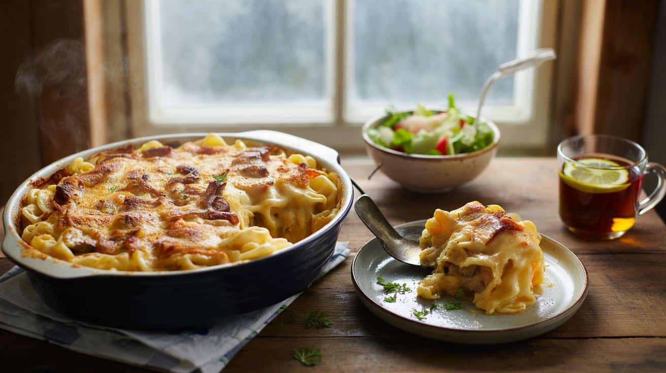 Szaro za oknem? Ten bretoński makaron z pieca od razu poprawia humor