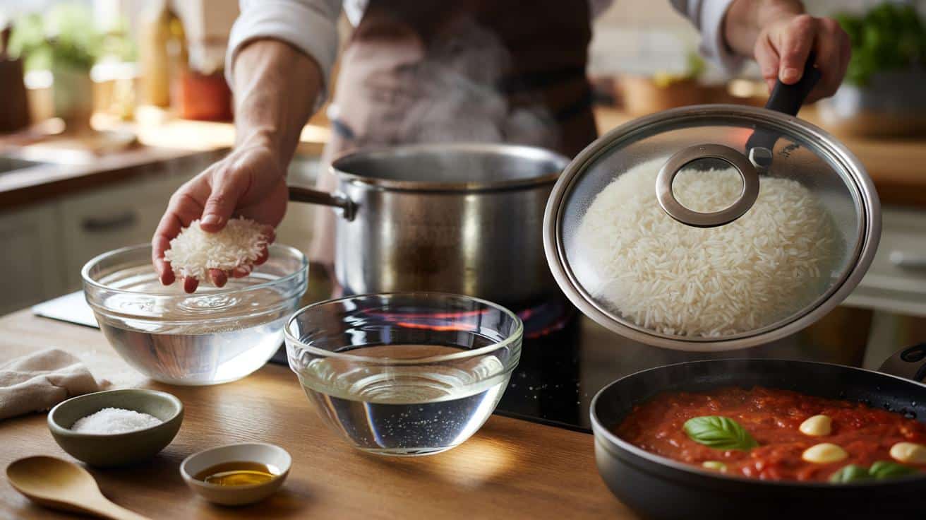 Szef kuchni zdradza trik który sprawia że ryż zawsze wychodzi sypki