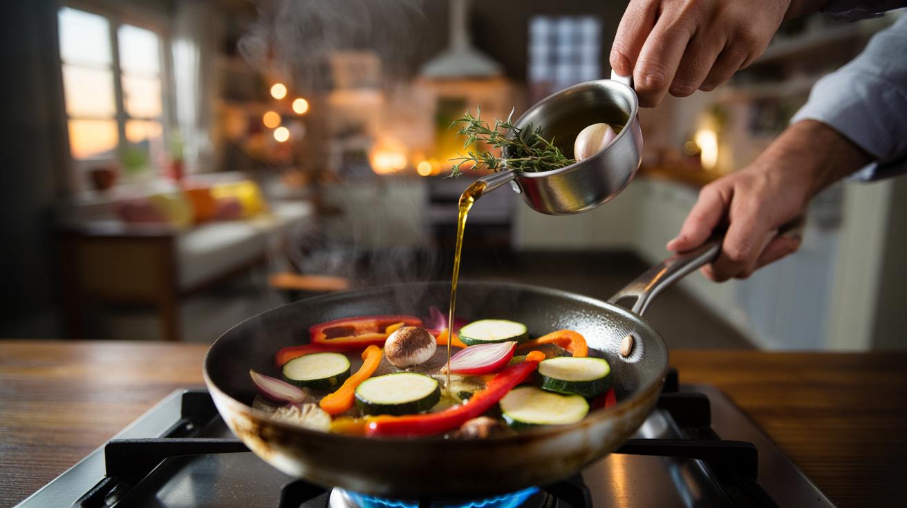 Szef kuchni zdradza trik który sprawia że warzywa z patelni są bardziej aromatyczne