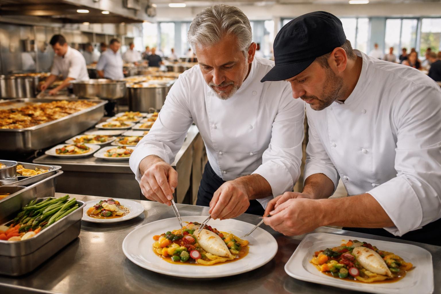 Szef z gwiazdką Michelin w stołówce urzędników. Ten eksperyment zmienia spojrzenie na masową kuchnię