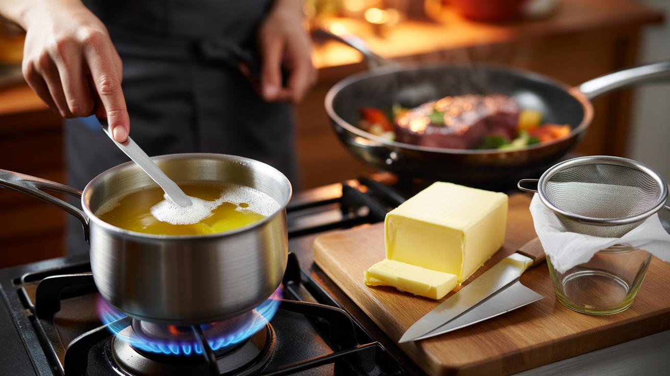 Szefowie kuchni mają obsesję na punkcie masła klarowanego. Oto jak zrobić je w domu