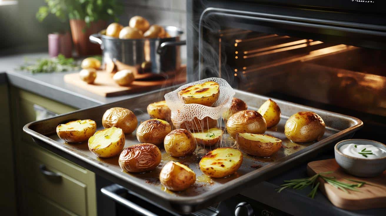 Szefowie kuchni zdradzają: jeden trik zmienia ziemniaki z piekarnika w chrupiącą petardę