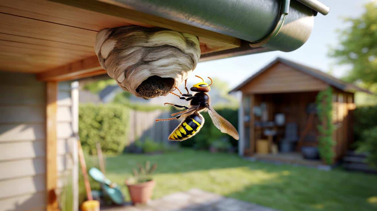 Szerszeń azjatycki w ogrodzie: tu najczęściej ukrywa się gniazdo