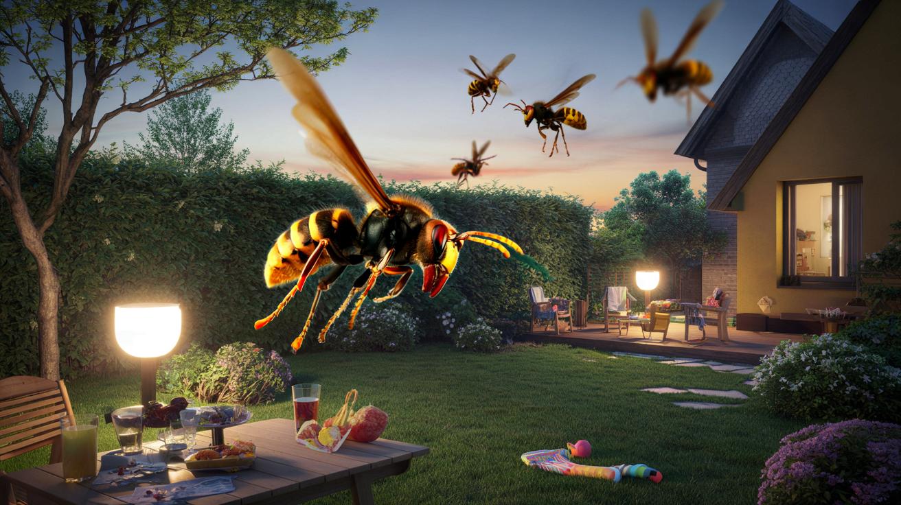 Szerszenie azjatyckie ruszają do ataku już w kwietniu. Te godziny są najgroźniejsze