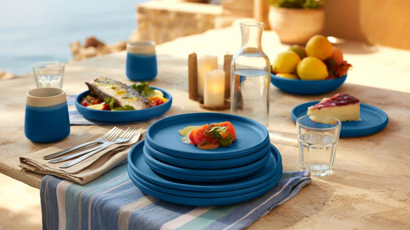 Szklane talerze odchodzą do lamusa. Ten model z Gifi za mniej niż 2 zł robi efekt wakacji na stole