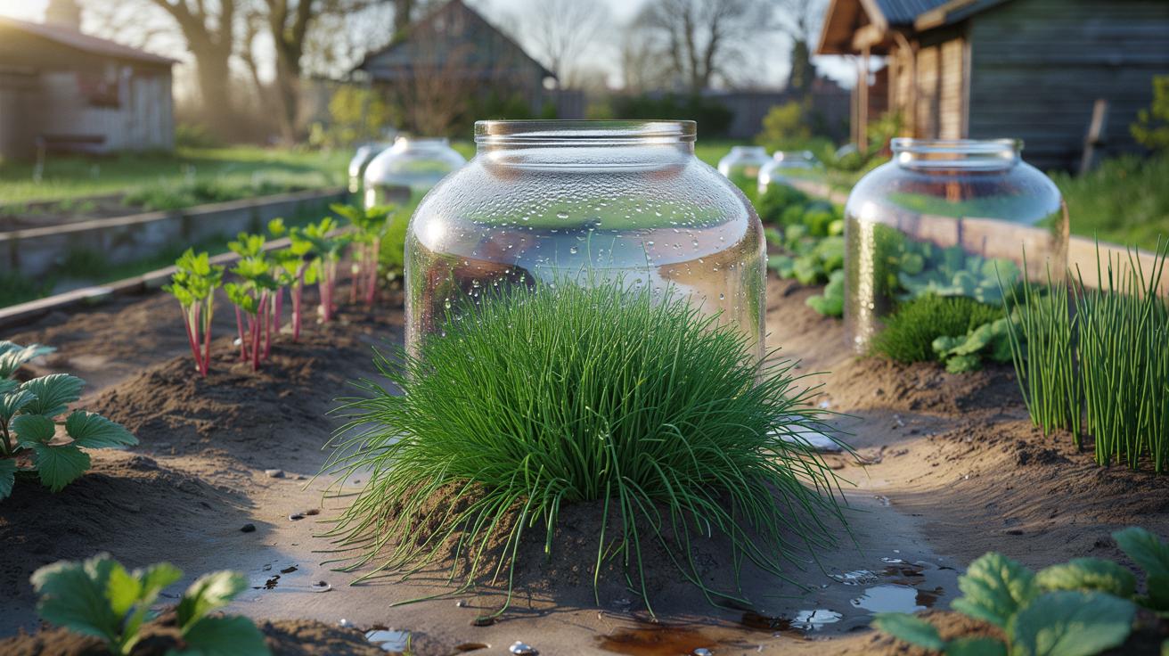 Szklanka nad szczypiorkiem: marcowy trik na turbo wzrost ziół