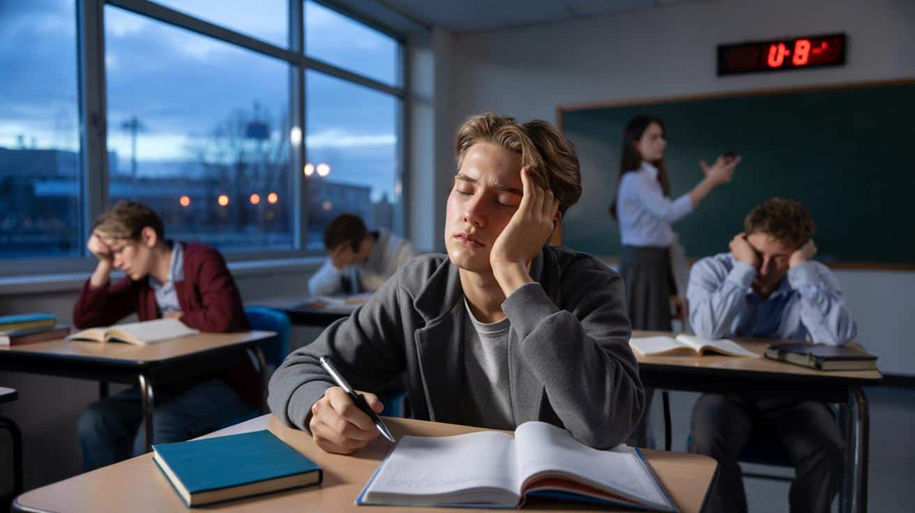 Szkoła z innej epoki? Dlaczego poranne lekcje szkodzą nastolatkom