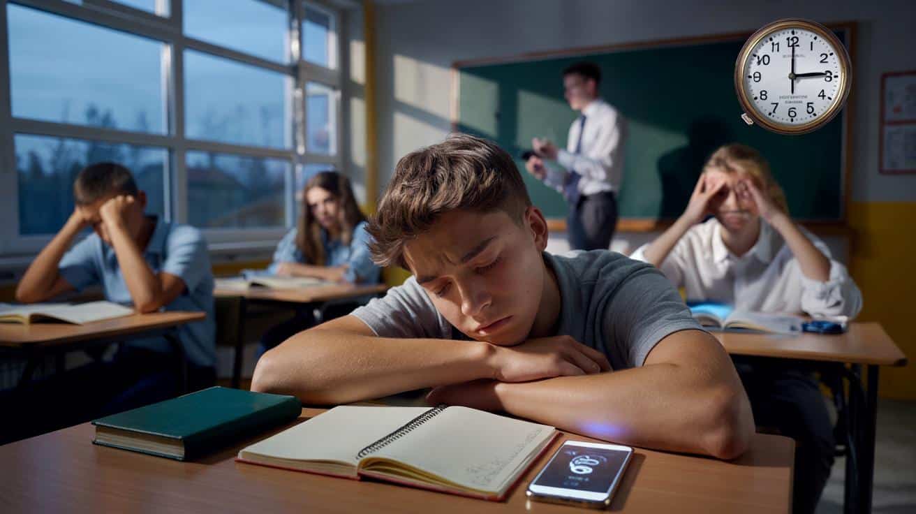 Szkoła z poprzedniej epoki? Dlaczego plan lekcji psuje sen nastolatków