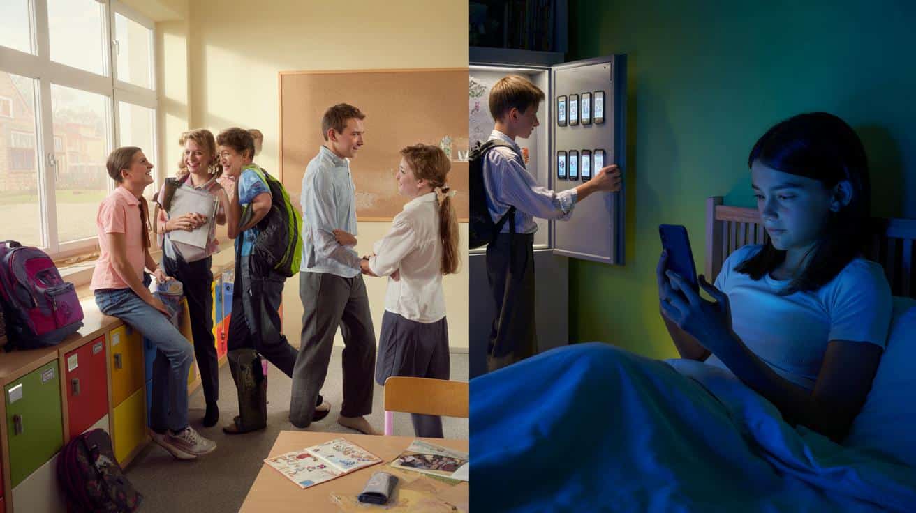 Szkoły wyrzucają smartfony z klas. Uczniowie przenoszą ekranową noc do domu