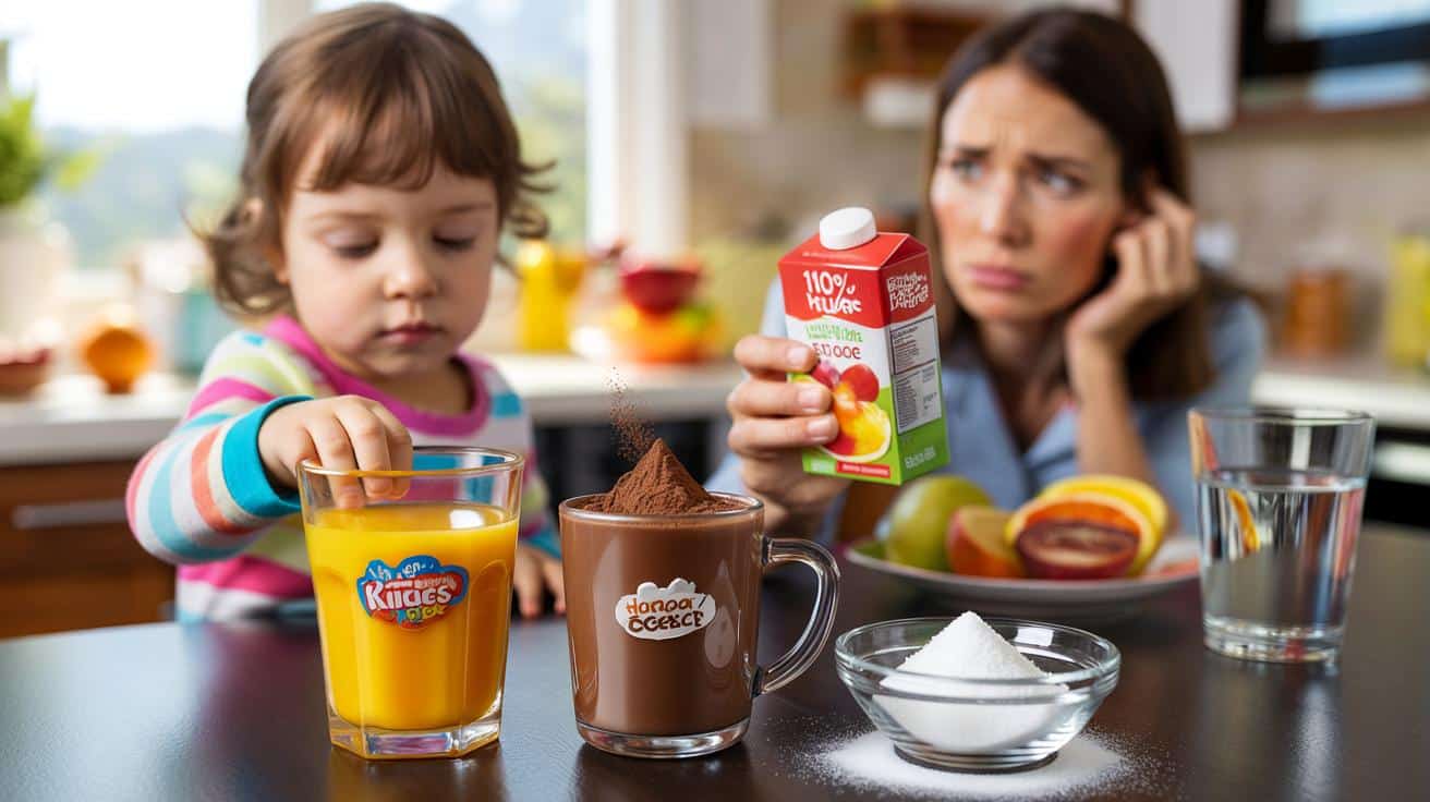 Szok cukrowy na dobry początek dnia? Dietetyczka ostrzega przed „zdrowymi” napojami dla dzieci