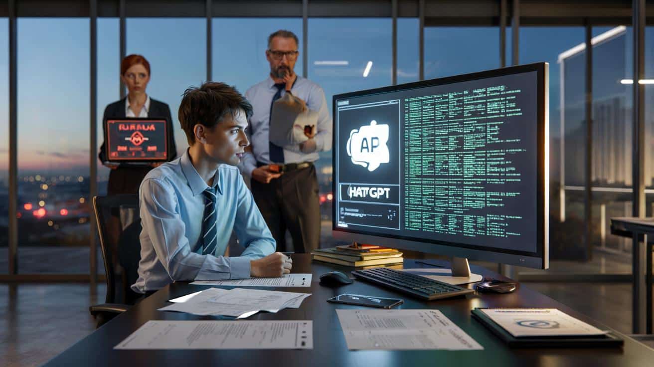 Szok w firmach: pracownicy wrzucają w darmowe ChatGPT dane z kontraktów i HR