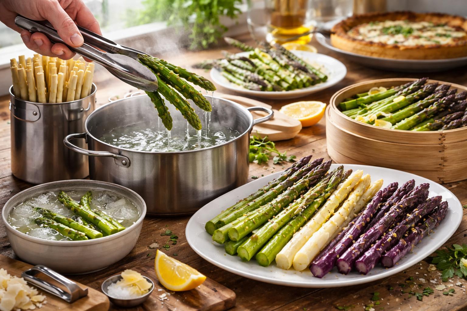 Szparagi bez tajemnic: jak je gotować, żeby zawsze wychodziły idealne