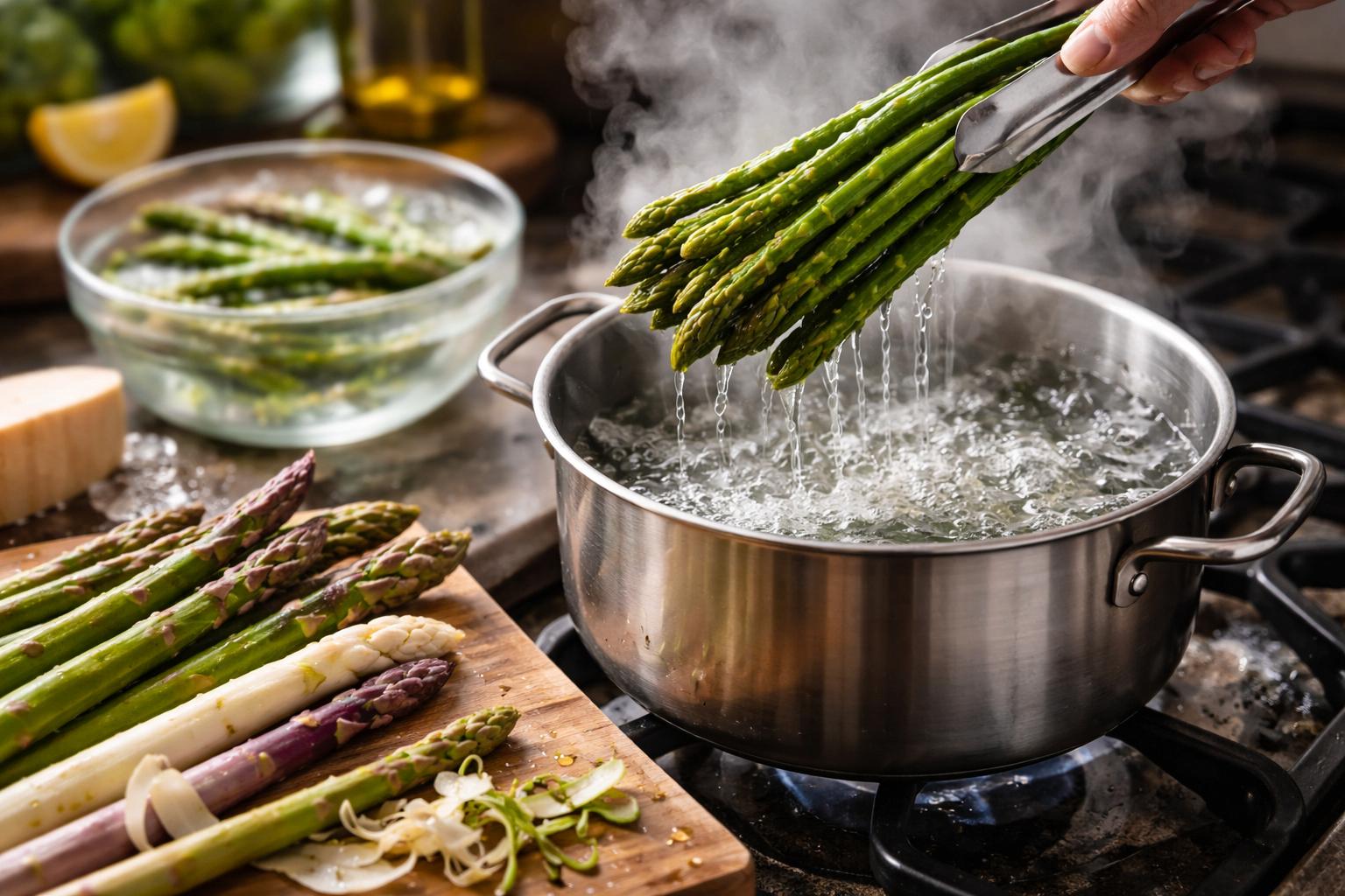 Szparagi zawsze jędrne i pełne smaku: jeden błąd niszczy wszystko