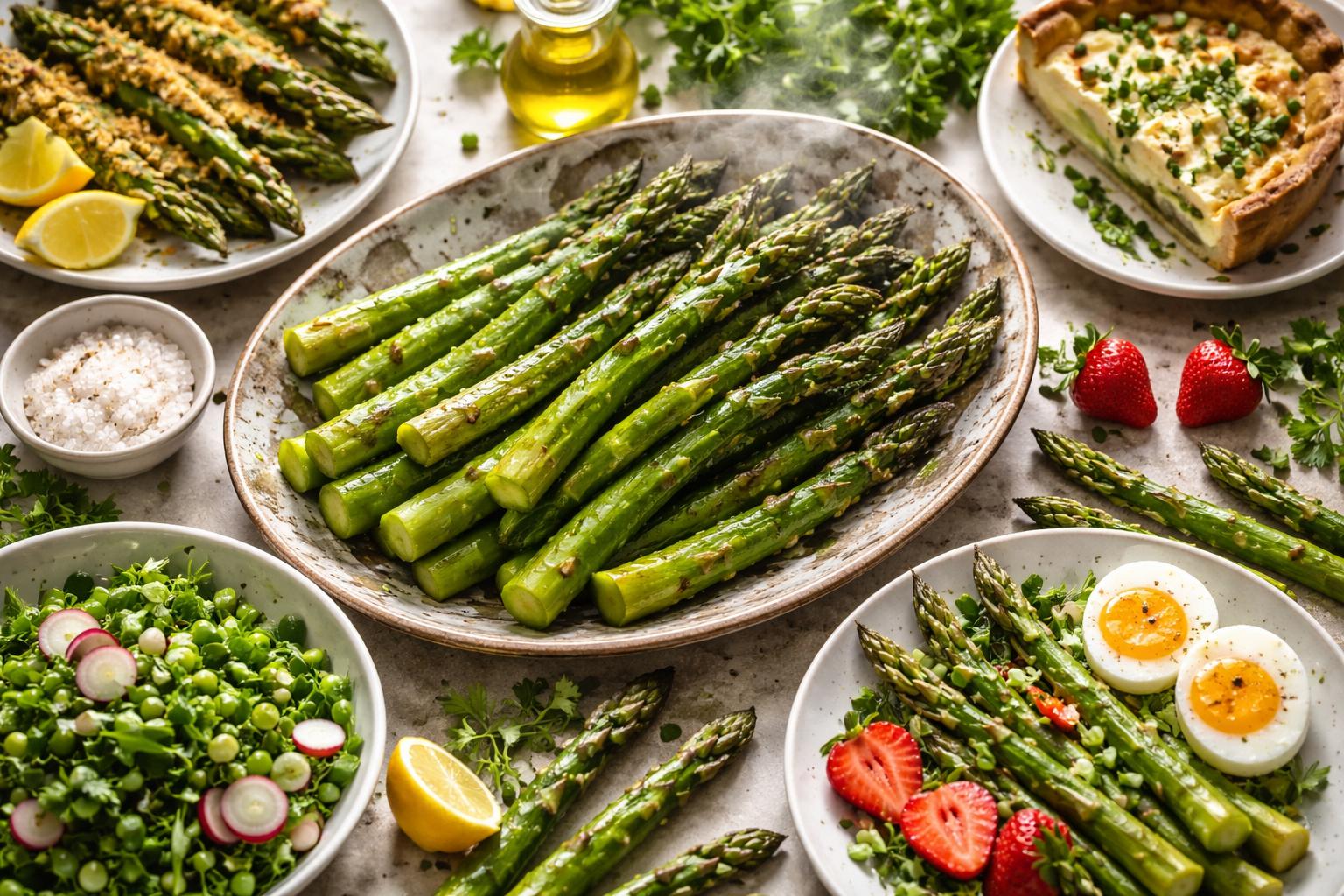 Szparagi zielone na bogato: 14 prostych przepisów, które warto zrobić zanim skończy się sezon