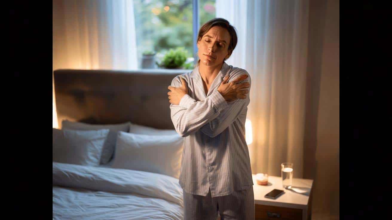 Sztywny kark po przebudzeniu? Ten prosty ruch odblokuje górny plecy w minutę