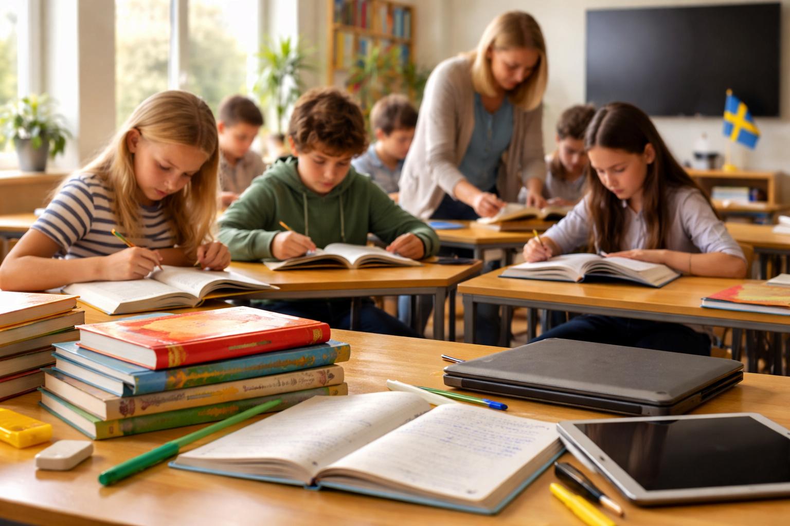 Szwecja cofa cyfrową szkołę: po 15 latach wracają papierowe podręczniki