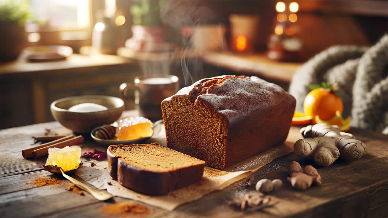 Szybki piernik z imbirem: wilgotne ciasto na chłodne wieczory