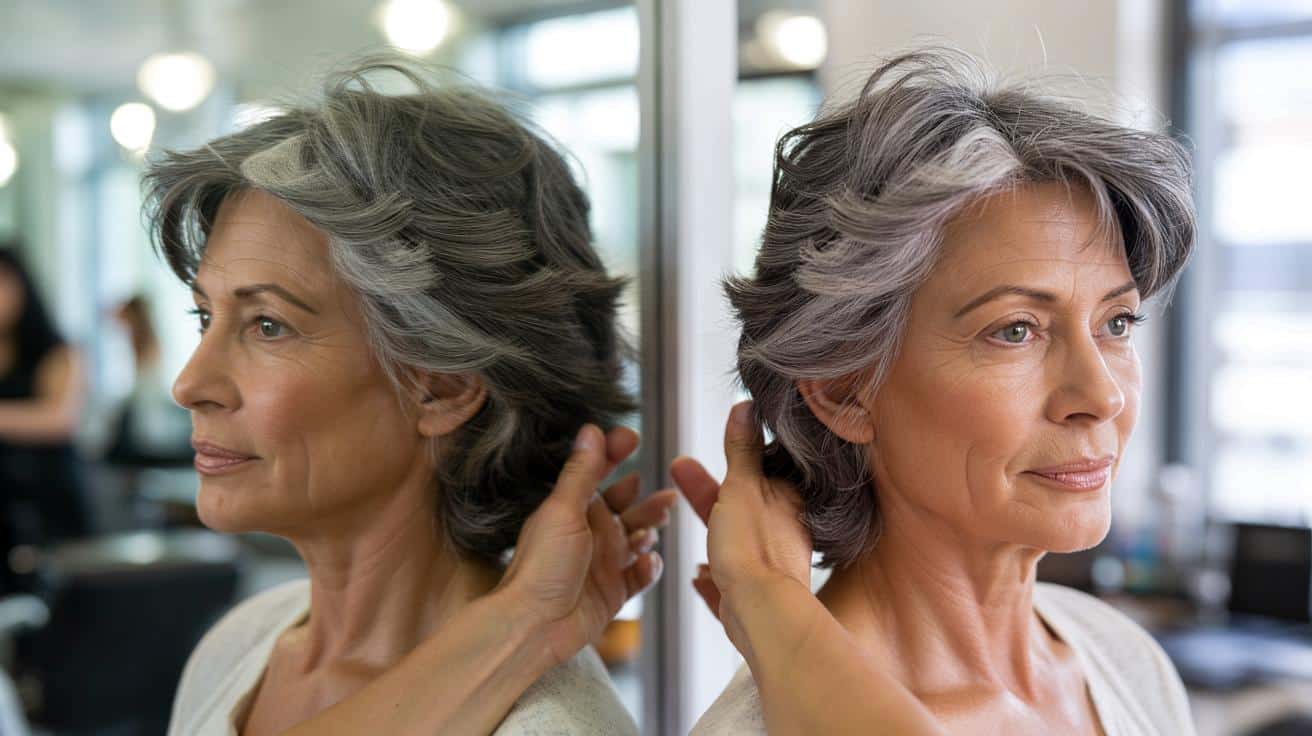 Ta długość włosów dodaje lat. Fryzjerka radzi, czego unikać po siwieniu