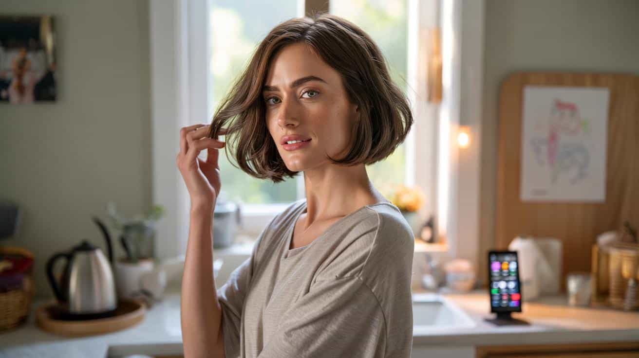 Ta fryzura sprawia, że włosy nie wymagają codziennej stylizacji