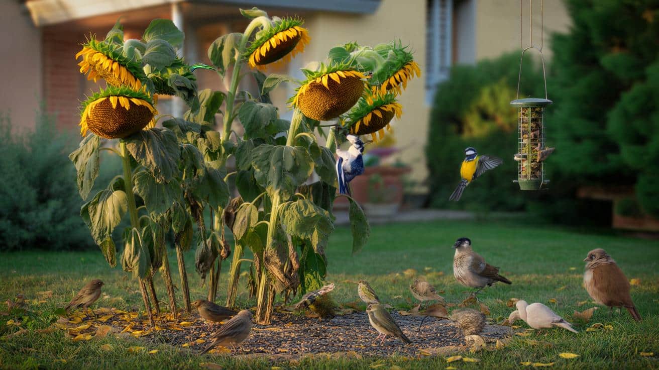 Ta jedna roślina z ogrodu przyciągnie więcej ptaków niż najdroższa karmnik