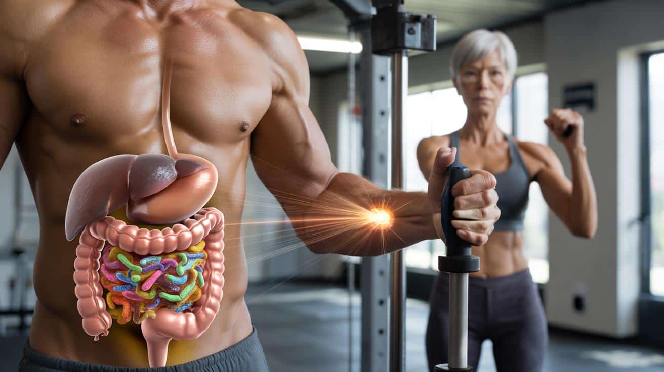 Ta jelitowa bakteria może wyraźnie zwiększać siłę mięśni. Naukowcy zaskoczeni