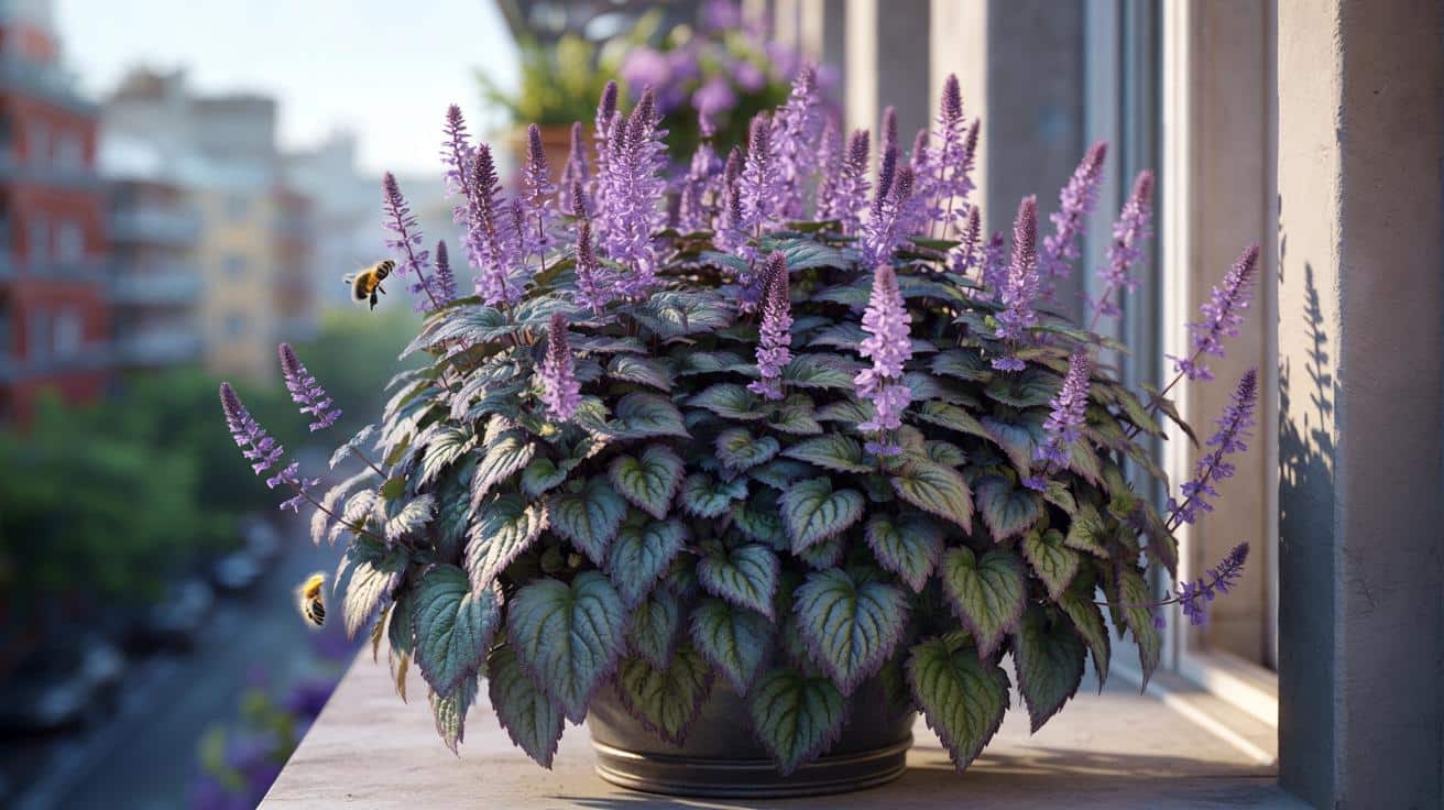 Ta mało znana bylina w fioletach ratuje donice aż do jesieni