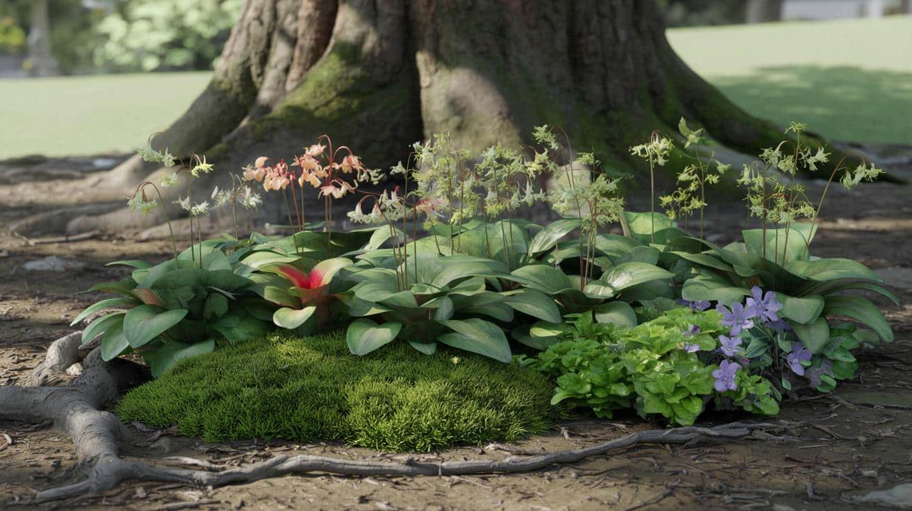 Ta niepozorna bylina odmienia „martwe” zakątki w cieniu drzew