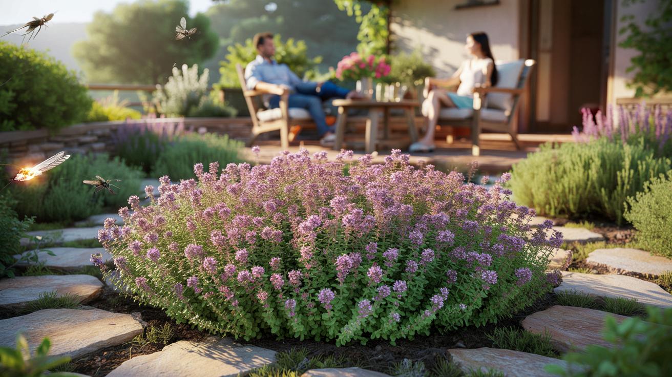 Ta niepozorna bylina pachnie obłędnie i przepędza komary z ogrodu