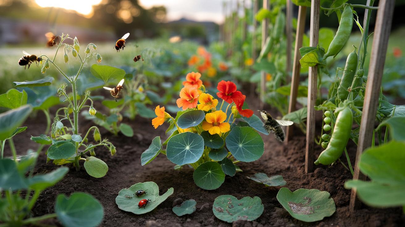 Ta niepozorna kwiatka ratuje warzywnik od marca i robi cuda z plonami