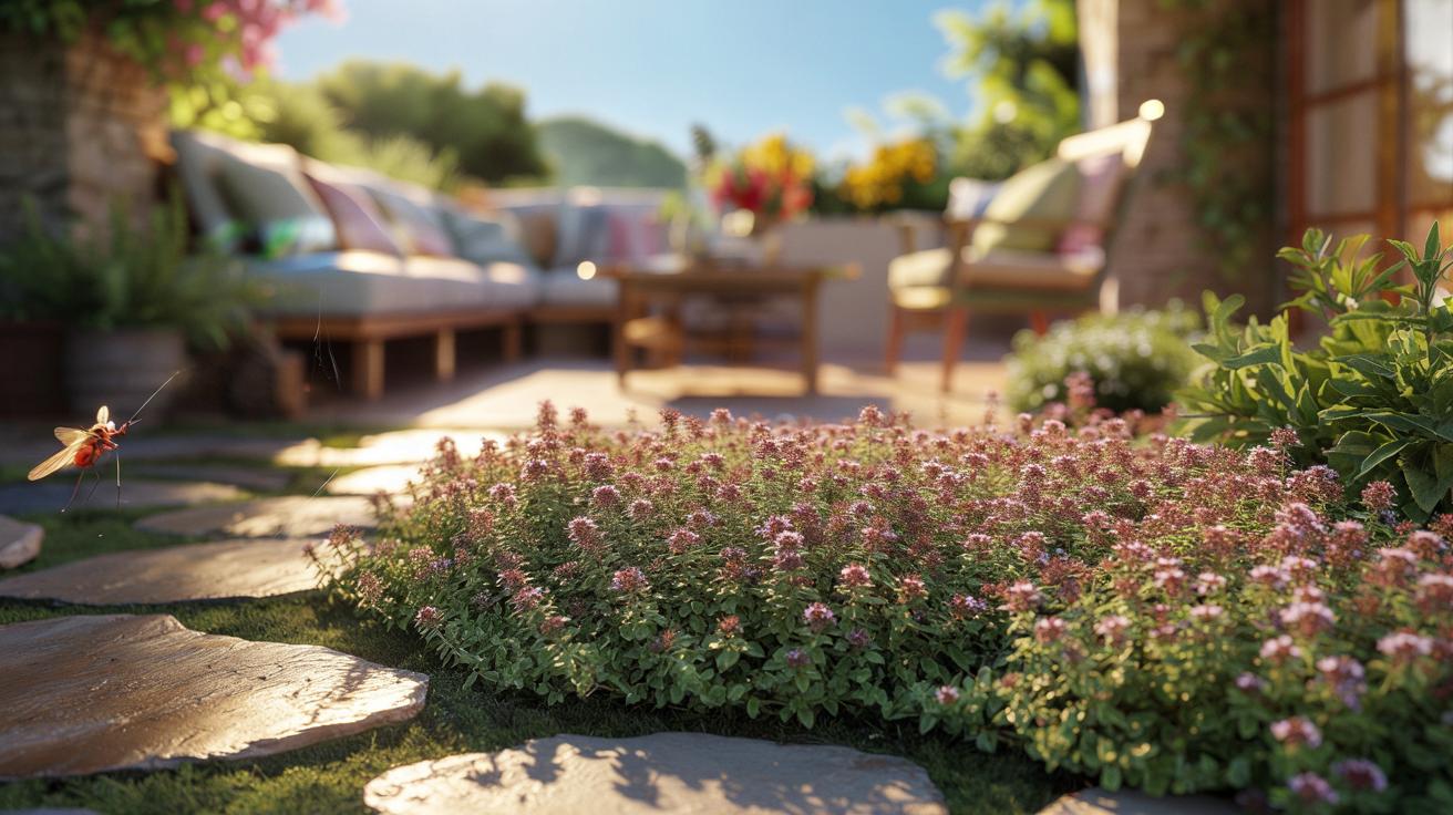 Ta niepozorna roślina kwitnie całe lato i przepędza komary z ogrodu